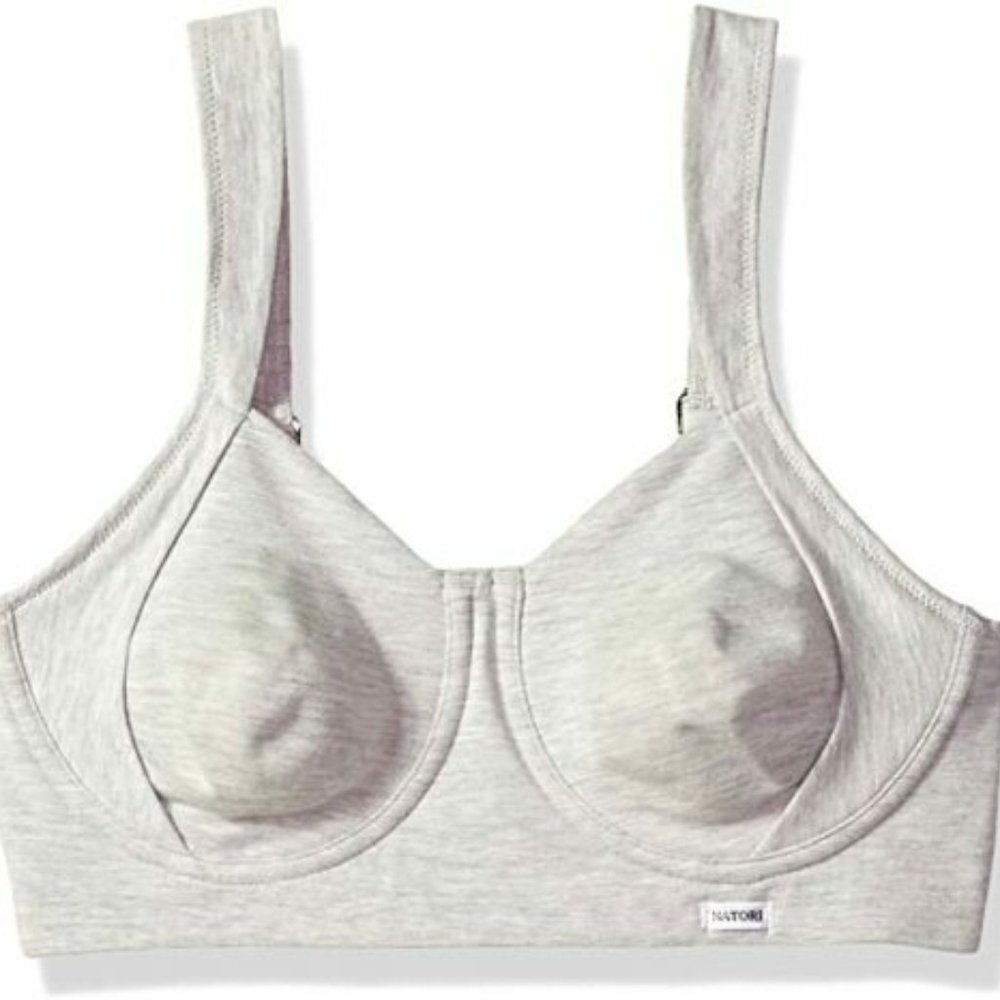 Natori 7234439 Underwire Sports Bra Heather Grey